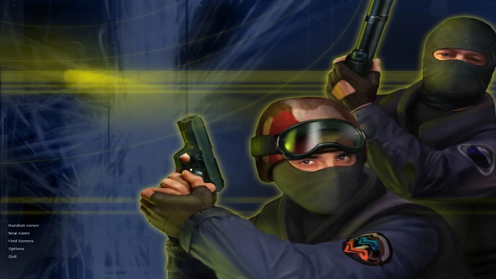 CS 1.6 main menu — XCSTRIKE Edition
