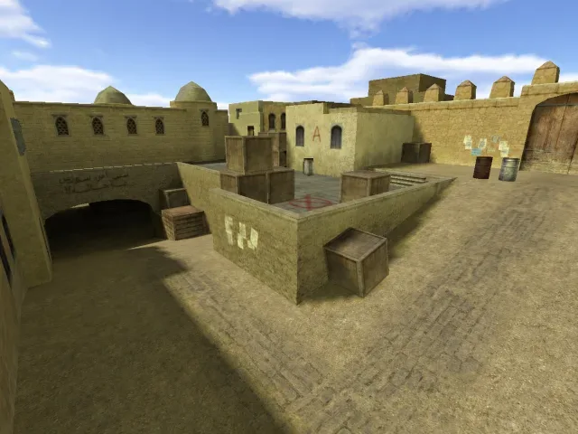 CS 1.6 map css_dust2