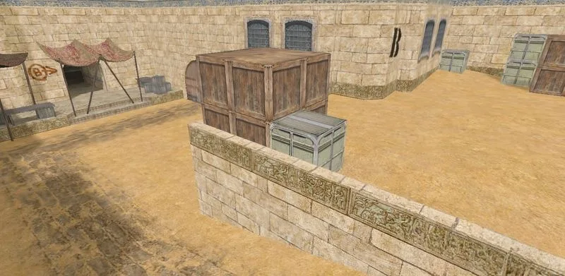CS 1.6 map de_dust2_2007