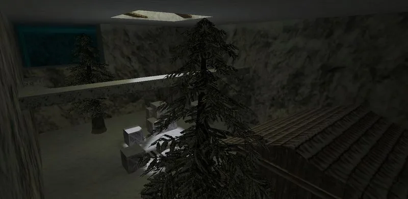 CS 1.6 map deathrun_christmas