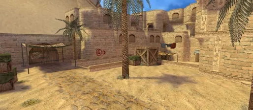 CS 1.6 map de_dust2_2020_se