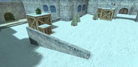 CS 1.6 map de_dust2_christmas