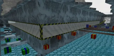 CS 1.6 map deathrun_expres-winter