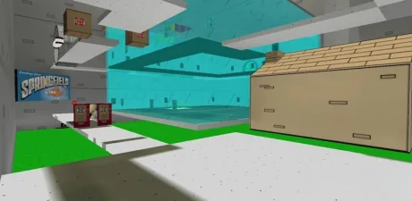 CS 1.6 map deathrun_simpsons