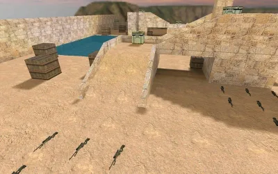 CS 1.6 map gg_4one_dusty