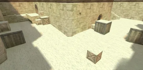 CS 1.6 map gg_mini_dust2_winter