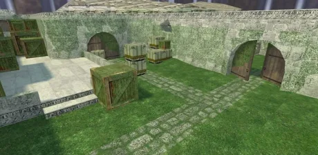 CS 1.6 map sea_dust2_forest