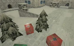 CS 1.6 map de_dust2_xmas