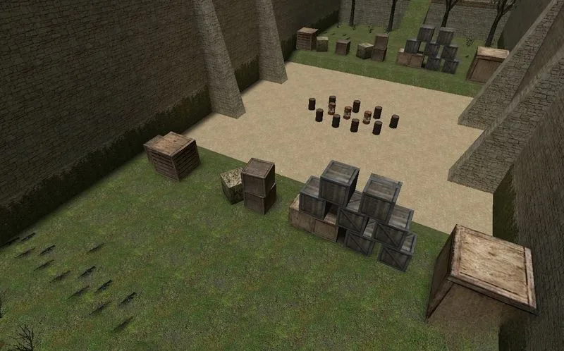 CS:S map aim_headshot2